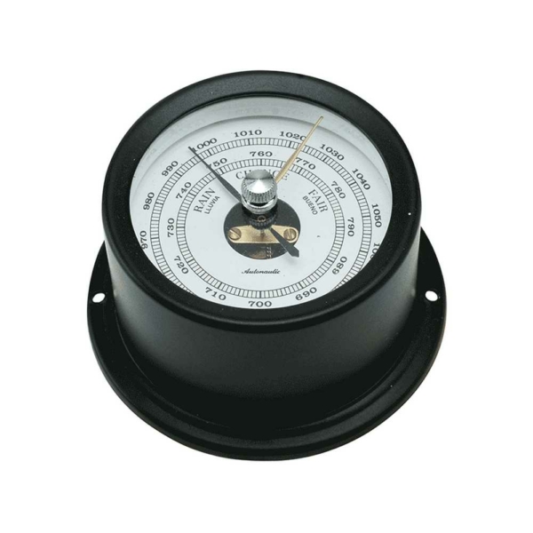 Black Nautical Barometer B72N