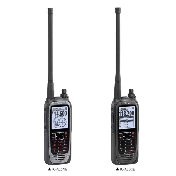 icom ic-a25ce aviation handheld transceivers