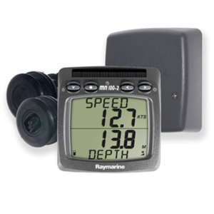 raymarine wireless speed depth system t100-868 marine nav instruments