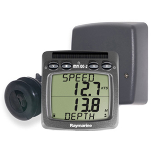 raymarine wireless speed depth system with triducer t103-868 marine nav instruments